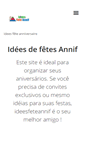 Mobile Screenshot of ideesfeteannif.com